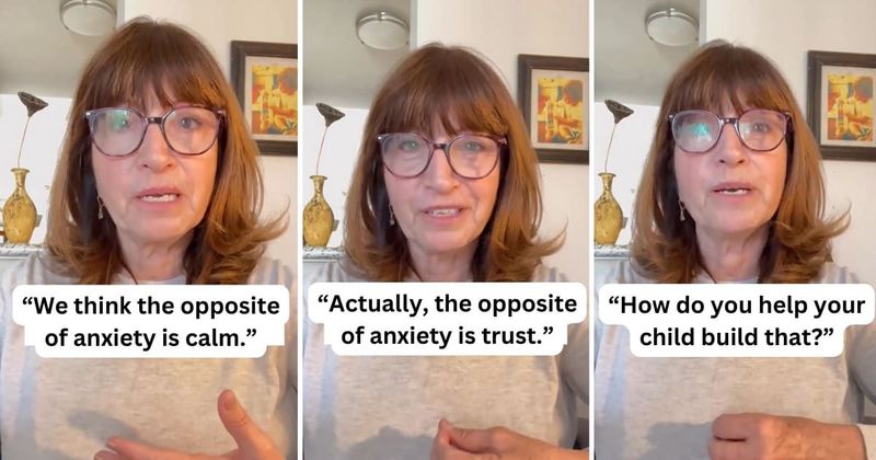 Parenting coach explains how to communicate with anxious child using the concept of trust