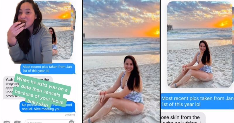 Single mom redefines body positivity when man cancels date with her after seeing her postpartum belly