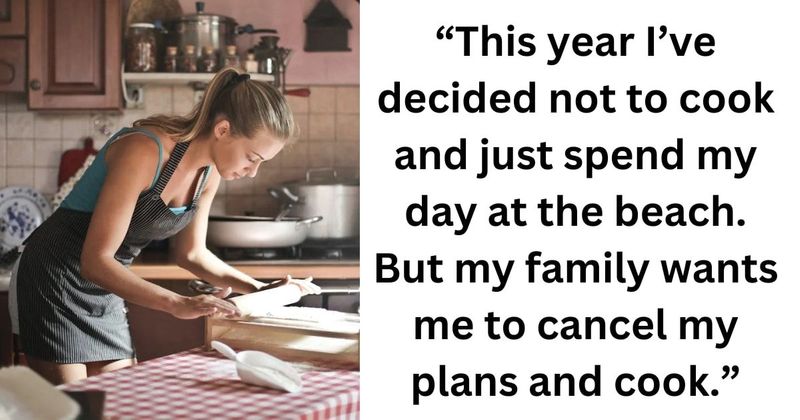 Woman takes a break after 8 years of cooking Thanksgiving dinner for over 20 people for painful reason