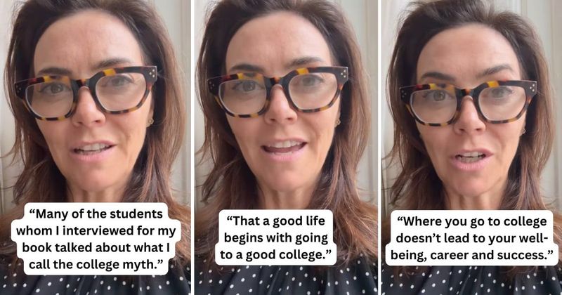 Author breaks the 'college myth' and emphasizes there's no such thing as a 'good college'