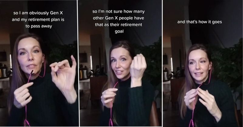 Gen X woman's retirement plan exposes the sad reality of today's crashing economy