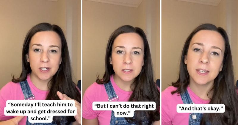 Mom sparks debate after sharing peculiar confession about how she gets her son ready for school