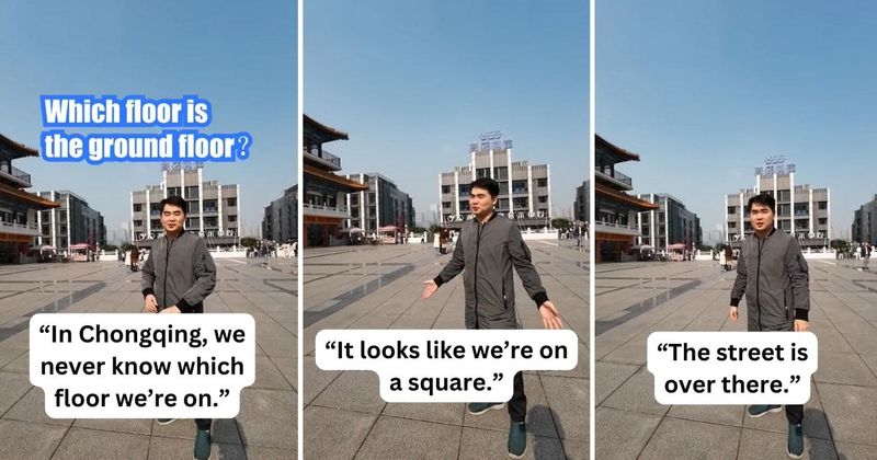 Video of a guide trying to locate the ground floor in a Chinese city is absolutely mindboggling