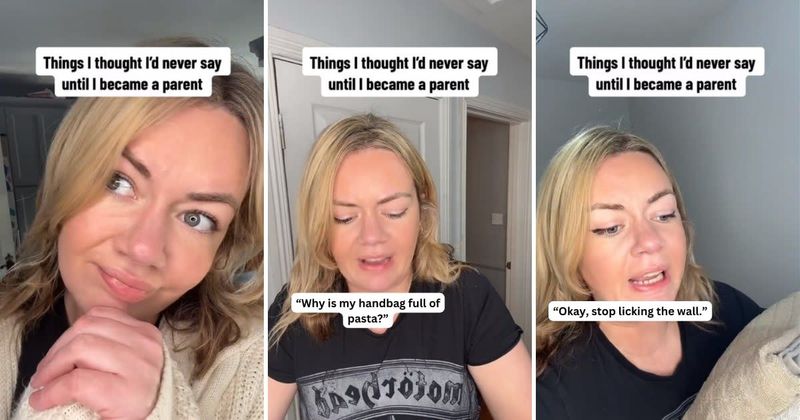 Woman shares a hilarious list of things she never thought she'd say until she became a mom
