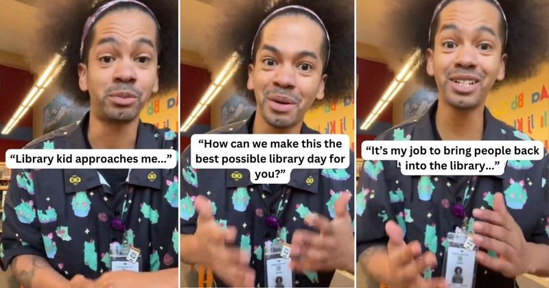 Librarian shares how he reignited a little boy's love for books and libraries with kindness