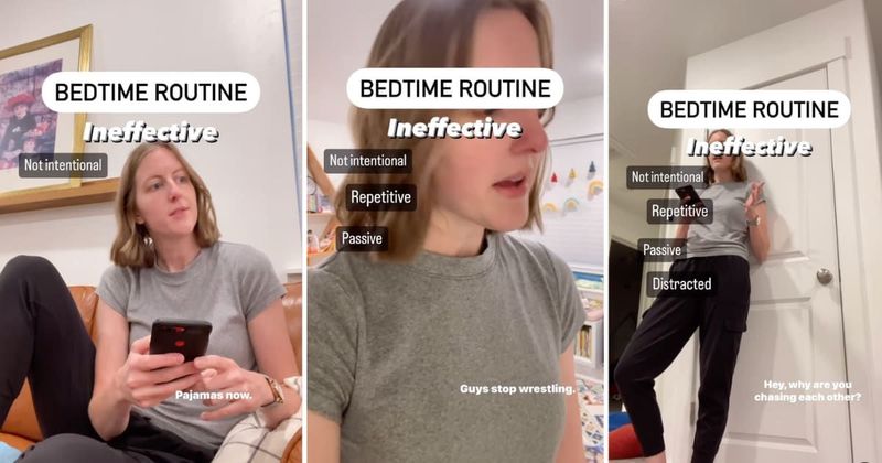 Mom explains why certain bedtime routines don't work and shares a different approach