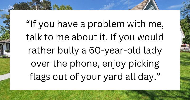 Lawn care worker makes a witty move after rude homeowner complains about his work