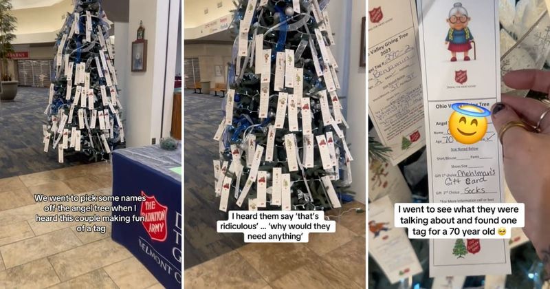Woman defends struggling 70-year-old who was ridiculed for adding their wishlist to an angel tree