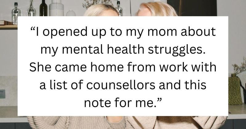 Italian mom writes heartfelt note in English to support daughter struggling with mental health