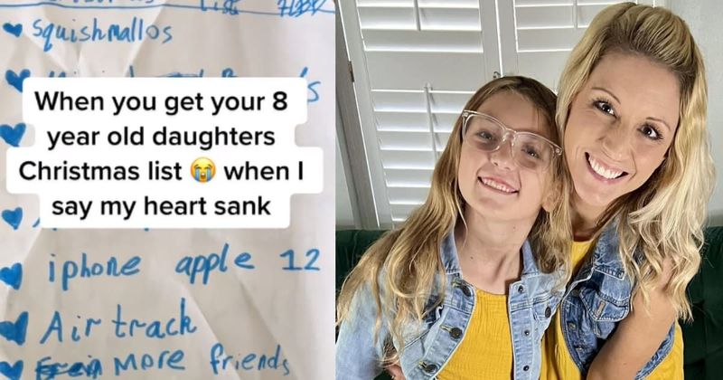 Mom shares heartbreaking wish that her 8-year-old daughter made on her Christmas list