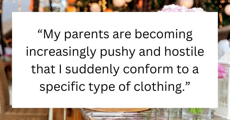 Transwoman stands up for herself after family tries to dictate her outfit for sister's wedding