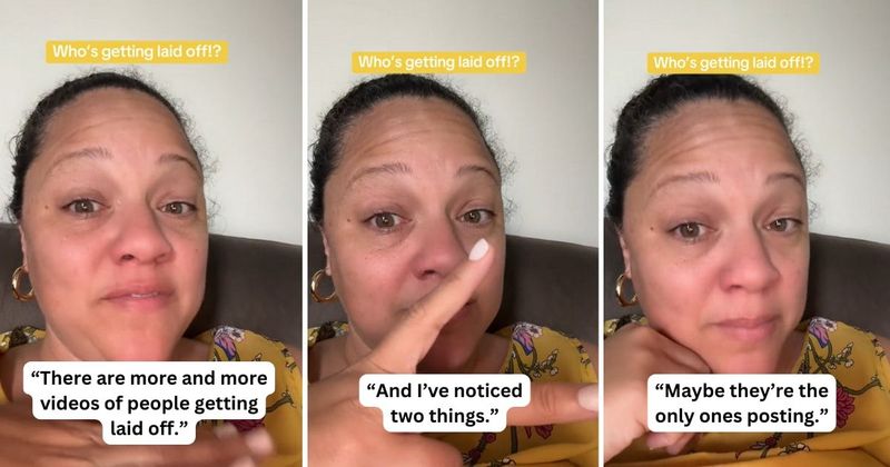 Woman shares 2 eye-opening observations about people who are getting laid off, speaks debate