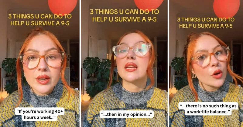 Woman shares 3 essential tips for employees trying to survive the 9-to-5 workday