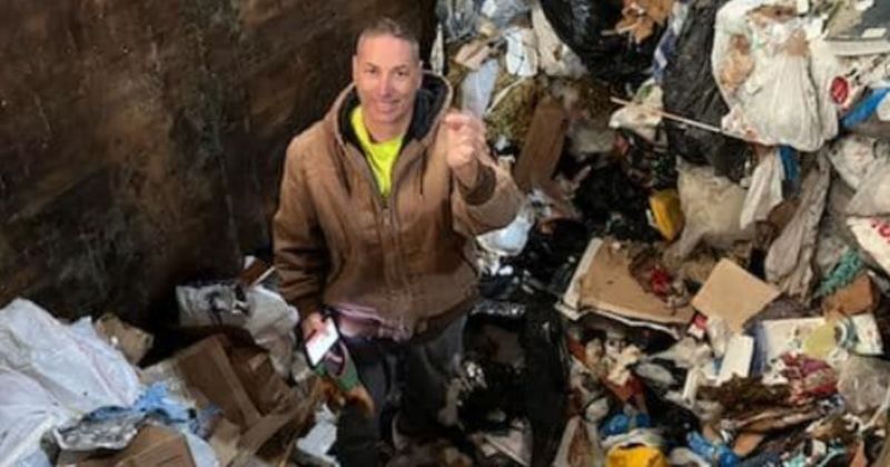 Transfer station workers come through for 'heartbroken' woman with hunt for an invaluable lost item
