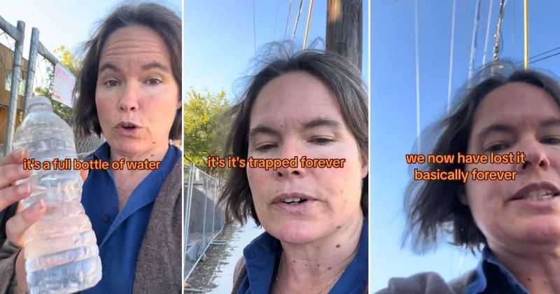 Woman's simple yet extremely effective way to save water is inspiring people: 'Dump it out'