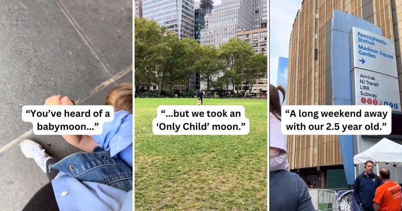Parents take their daughter on 'only child' moon before she becomes an elder sister