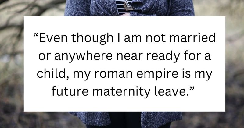Gen Zer's wildly unrealistic fantasy about maternity leave has moms rolling with laughter
