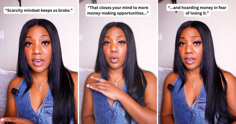 Woman shares how 'scarcity mindset' is keeping people from becoming financially secure