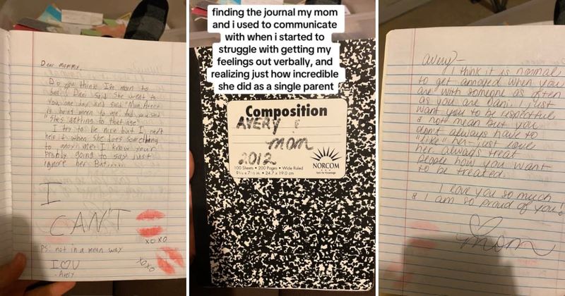 Decade-old letters expressing love between a single mom and daughter have the internet in tears
