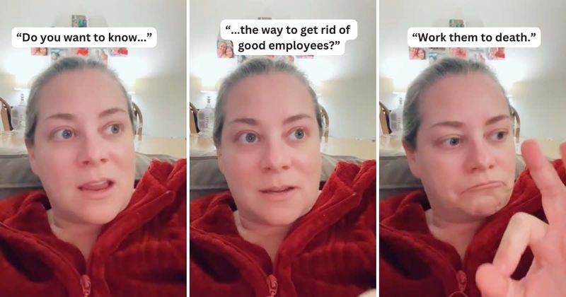 Woman's outlook on management driving good employees to quit is today's hard-hitting reality