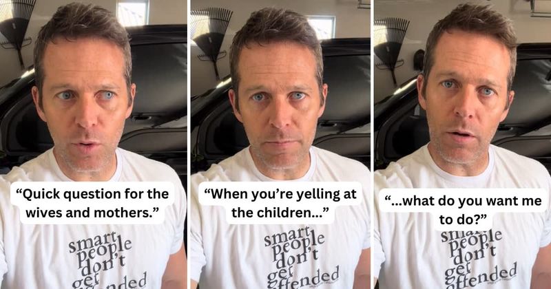 Dad's confusion about his role when wife's playing 'bad cop' to the kids sparks hilarious discussion