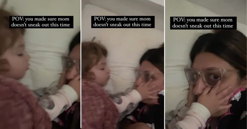 Mom shares how her mastermind daughter schemes ways of keeping her mommy by her side