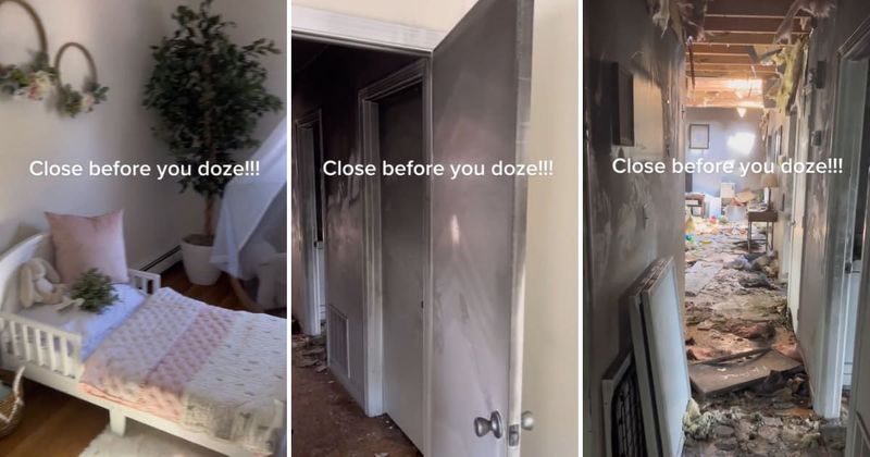 Fire investigator explains how a little girl's bedroom remained untouched by house fire