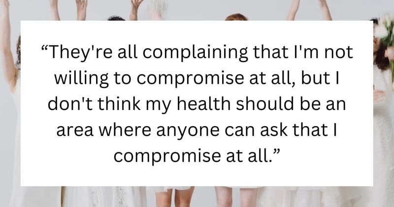Brother and grandfather rally around bridesmaid for turning down absurd request for sister's wedding