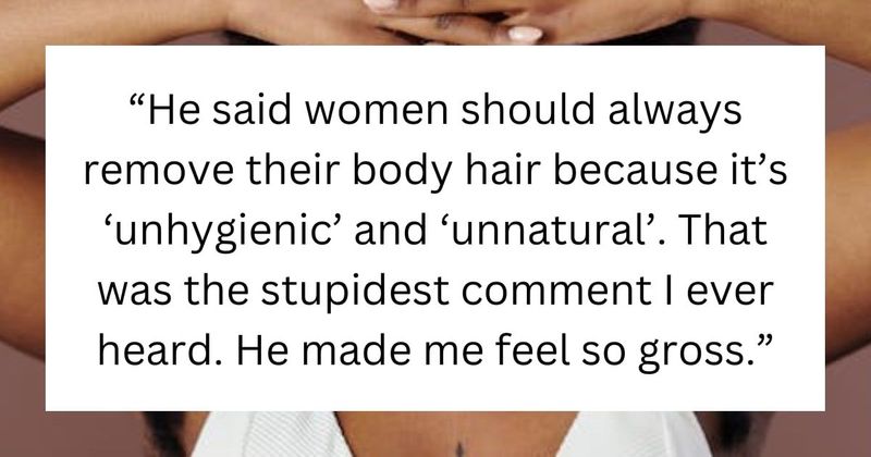 Daughter has a sassy reaction to dad's 'fragile masculinity' after he shames women with body hair