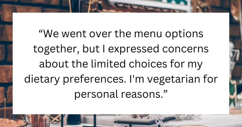 Vegetarian guest brings her own food at friend's wedding after bride refuses to offer veg meals