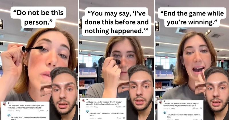 Skincare specialist advises people against using testers on their skin for shocking reasons