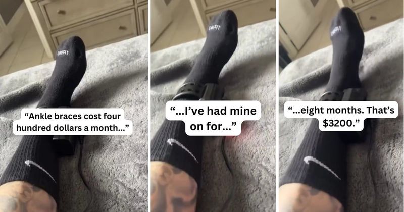 Individual sheds light on the surprising financial burden that people who wear ankle monitors face