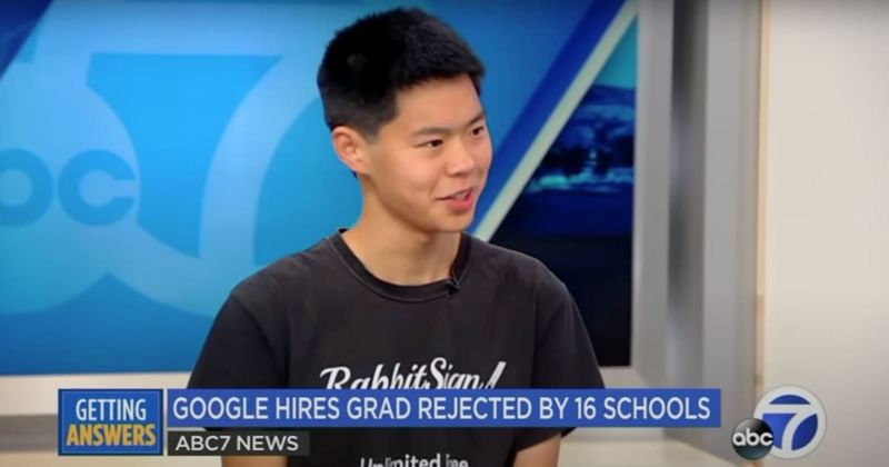 Teen rejected by top colleges lands job at Google right after graduating from high school