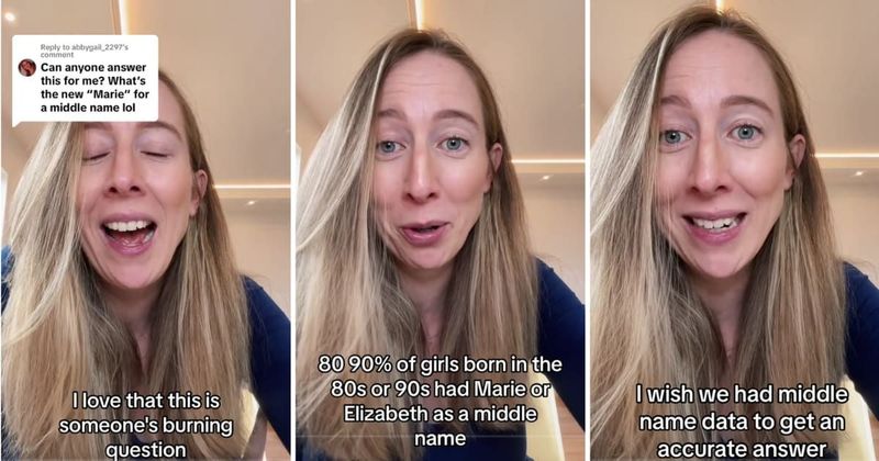 Expert reveals top trending middle names that are the modern equivalents of 'Marie'