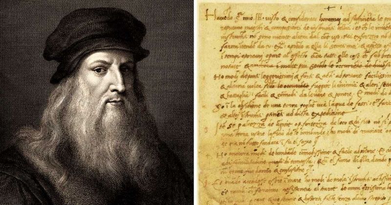 Even the great Leonardo da Vinci had to make a resume