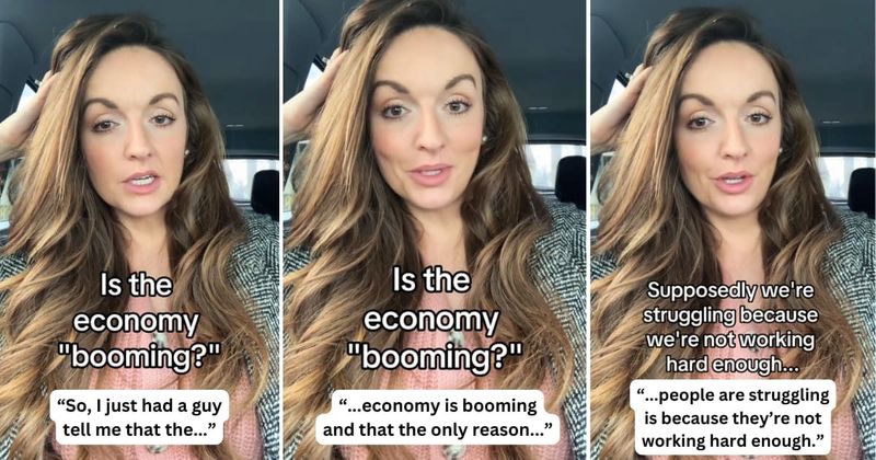 Woman shares how people are financially struggling despite working hard: 'Is the economy booming'