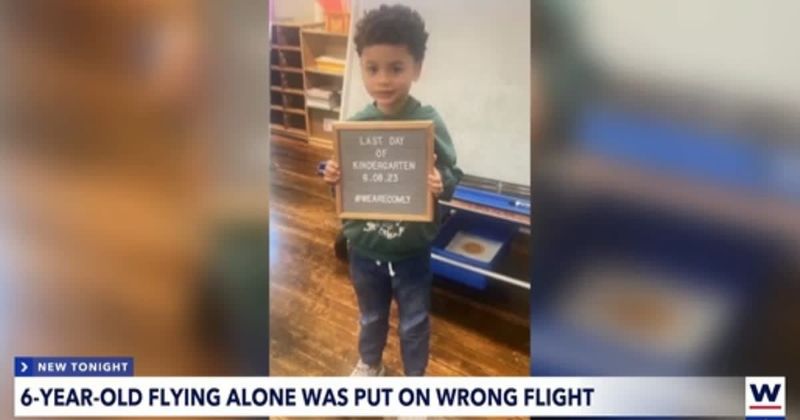 6-year-old flying alone ends up in a 'Home Alone 2' and lands hundreds of miles away