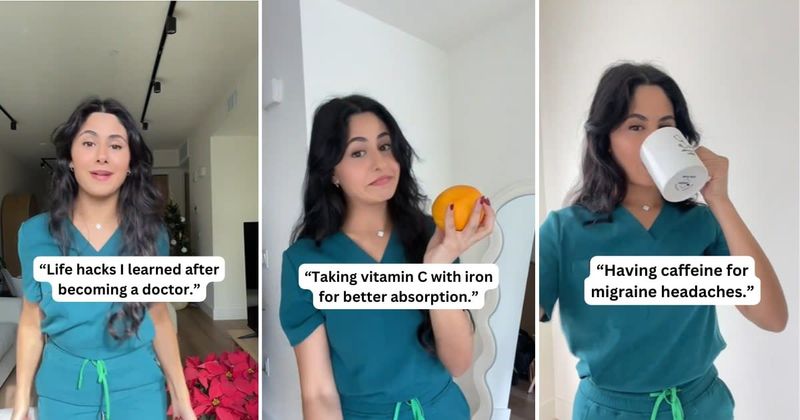 Doctor shares useful life hacks she learned after studying and practicing medicine