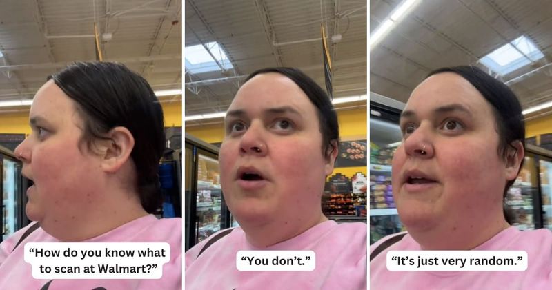 Woman shares eye-opening trick to spot a secret sale while grocery shopping at Walmart