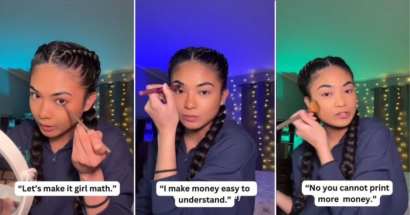 Woman uses 'girl math' to help explain complex financial jargon to young people and it's pretty rad