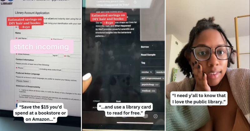  Woman reveals how public libraries can be incredibly beneficial to people who love reading