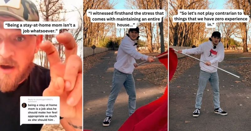 Dad says being a stay-at-home mom is ‘not a job' but the Internet gives him a reality check