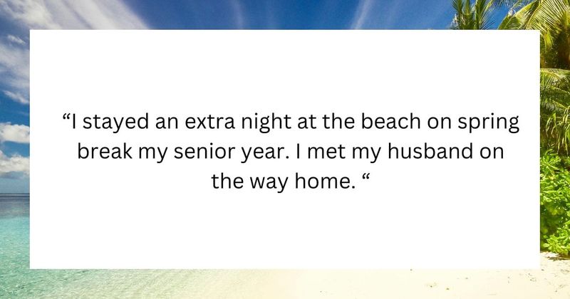 People reveal the 10 'insignificant life choices' that had changed their life
