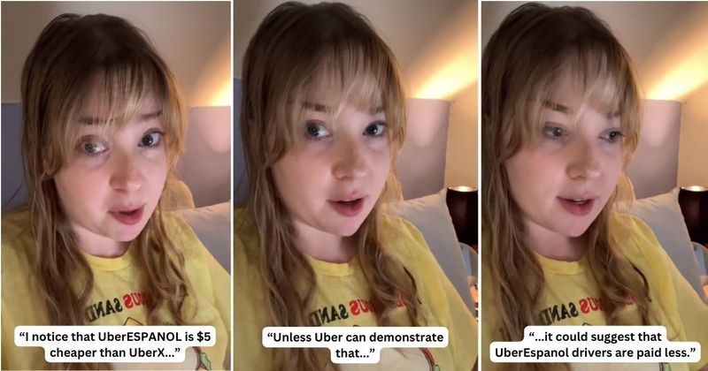 Woman questions Uber after noticing rides with Spanish-speaking drivers cost less than regular rides