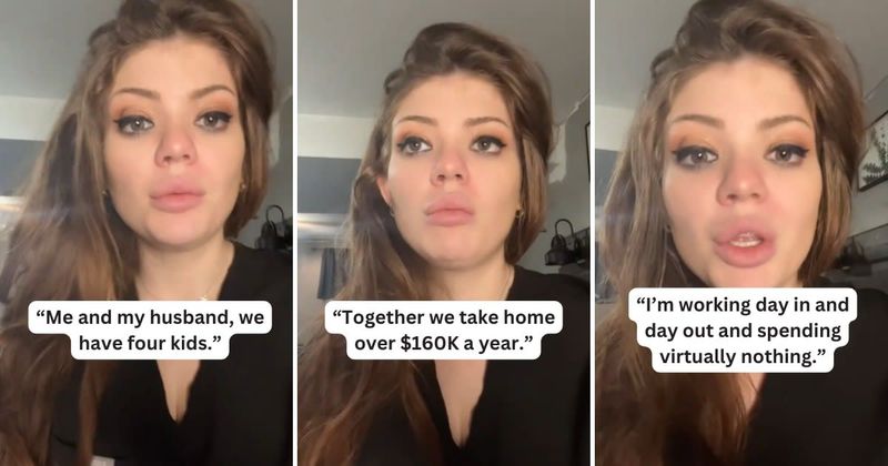 Woman explains why a combined income of $160K per year is hardly enough for her family of six