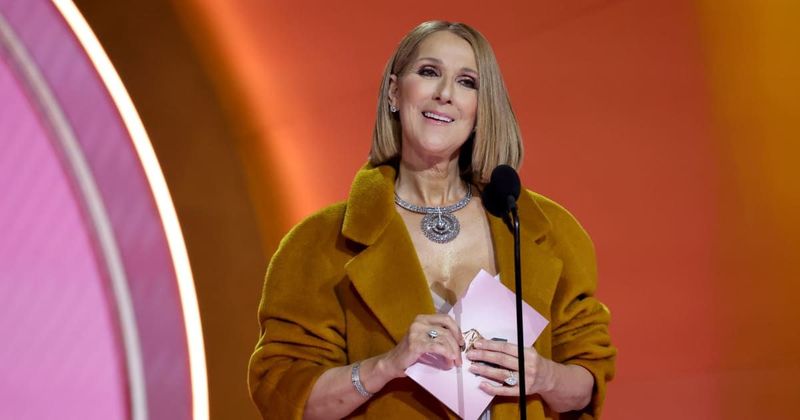 Celine Dion receives standing ovation for surprise appearance at the Grammys despite health issues