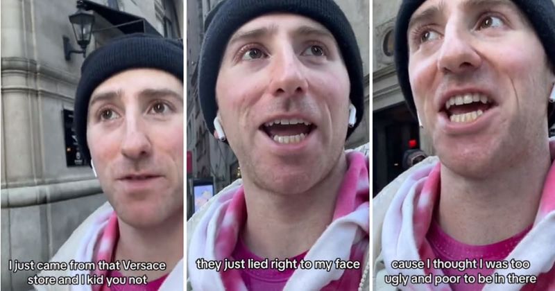 Customer claims a luxury brand lied to get him out of their store: 'They thought I was poor'