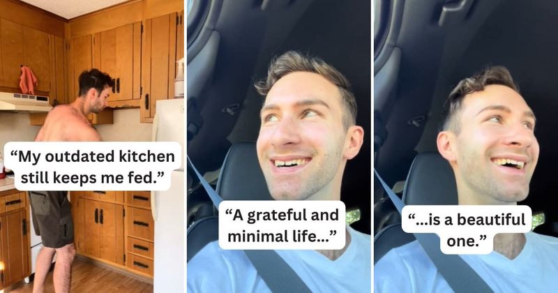 Man wins the internet showcasing his love for minimalist lifestyle: 'I don't need to treat myself'