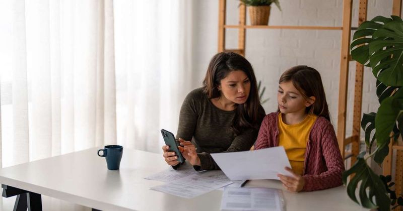 Mom baffled after reading the health questionnaire her daughter got at her school