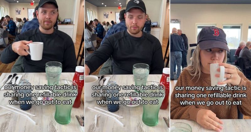 Couple sparks intense debate after sharing their money-saving hack at restaurants